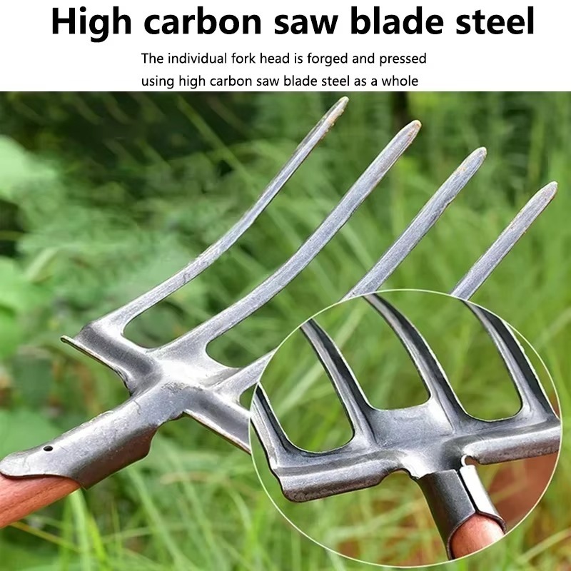 شوكة حفر زراعية من الفولاذ الك - مراجعة Spade Digging Fork وسعره